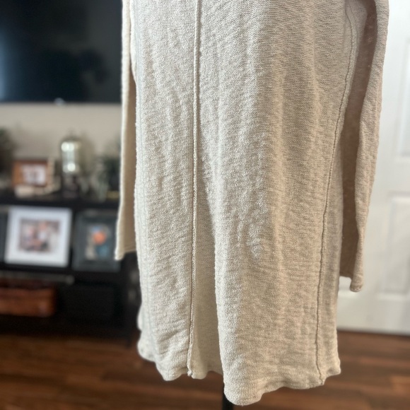Free People Ivory Oversized Sweater Tunic - Picture 4 of 7